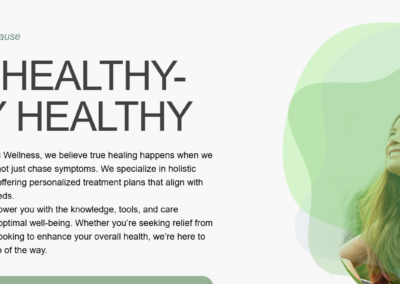 Root Cause Holistic Wellness Website